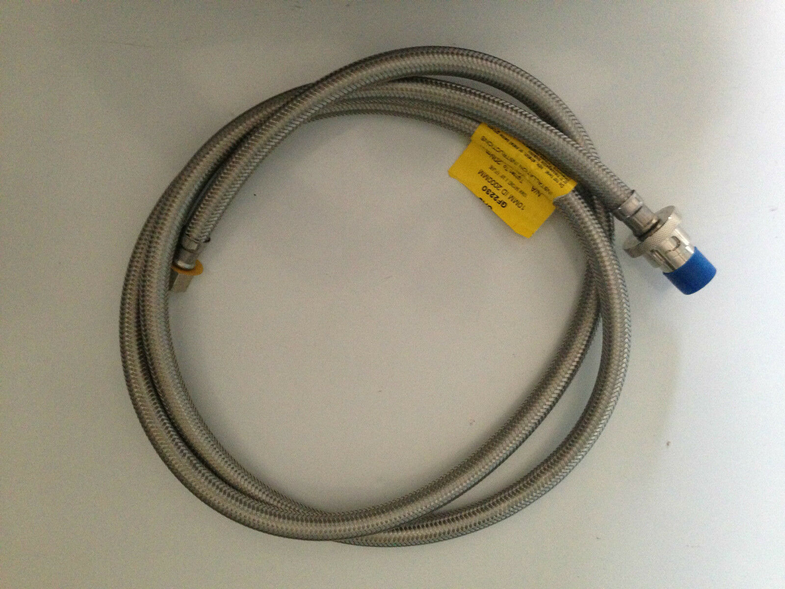 3m Stainless Steel Braided LPG / Natural Gas Hose 3/8” SAE GF2983