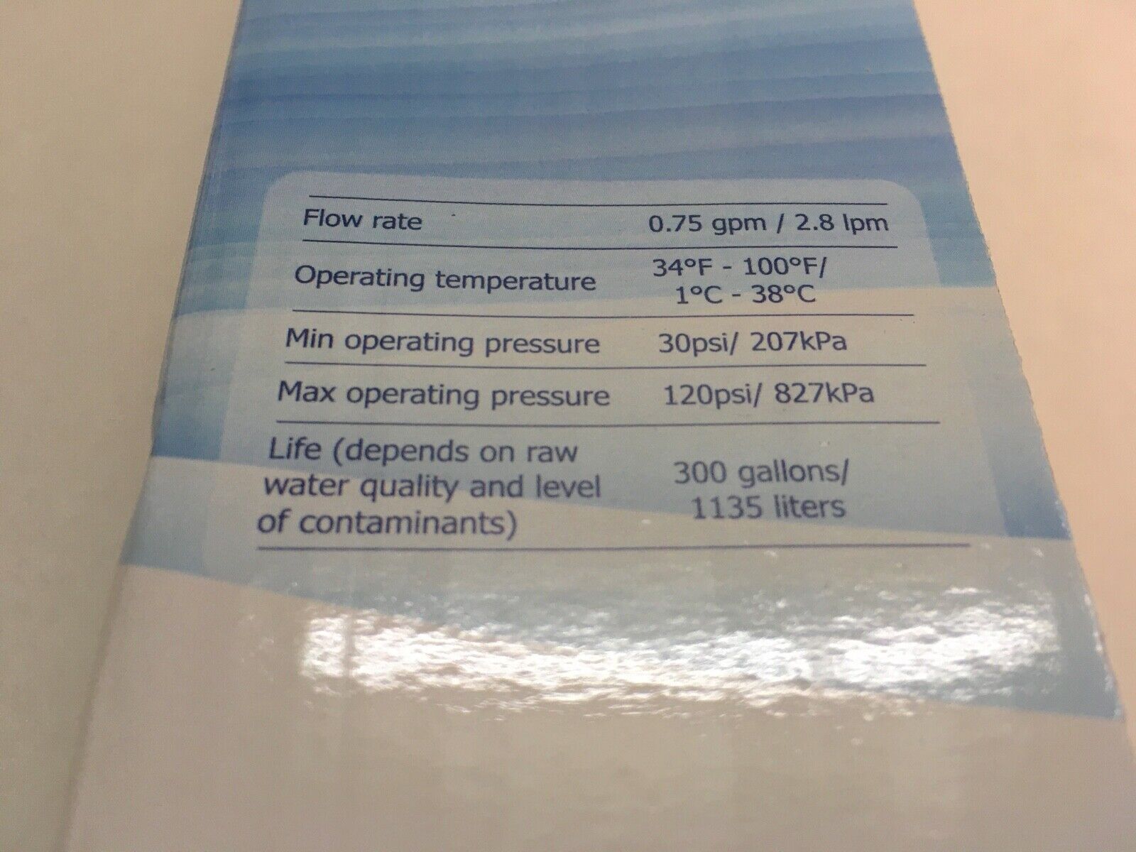 Hisense Side by Side Fridge Water Filter HSE6070SBXE 925042566