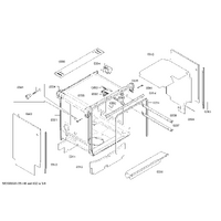 Bosch Dishwasher Smv69t30gb 73 Diagram Genuine Sheet For Bosch - Main Image