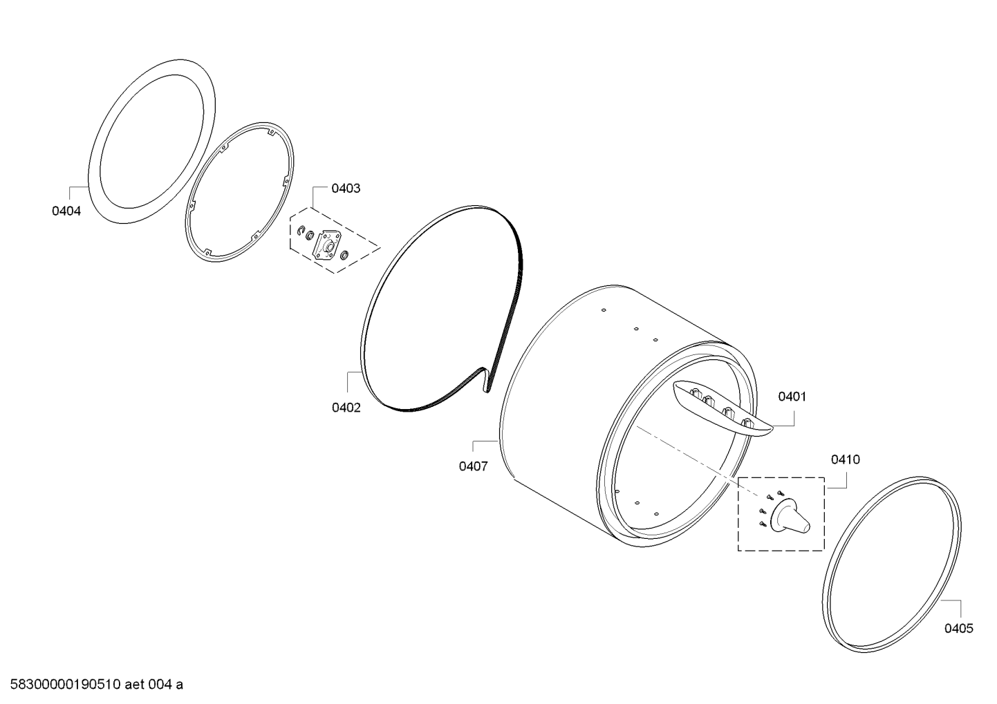Genuine electrode for BOSCH Heat pump tumble dryer. Suits WTH84000GB