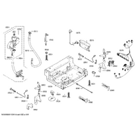 Genuine bearing for Bosch Dishwashers Suits: SMV69T20GB SMV69T20SK