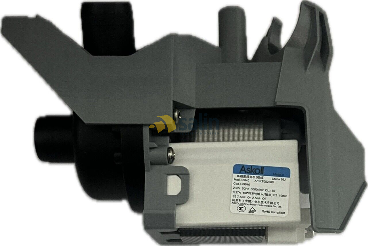 GENUINE FISHER AND PAYKEL WASHING MACHINE WATER DRAIN PUMP ASSEMBLY