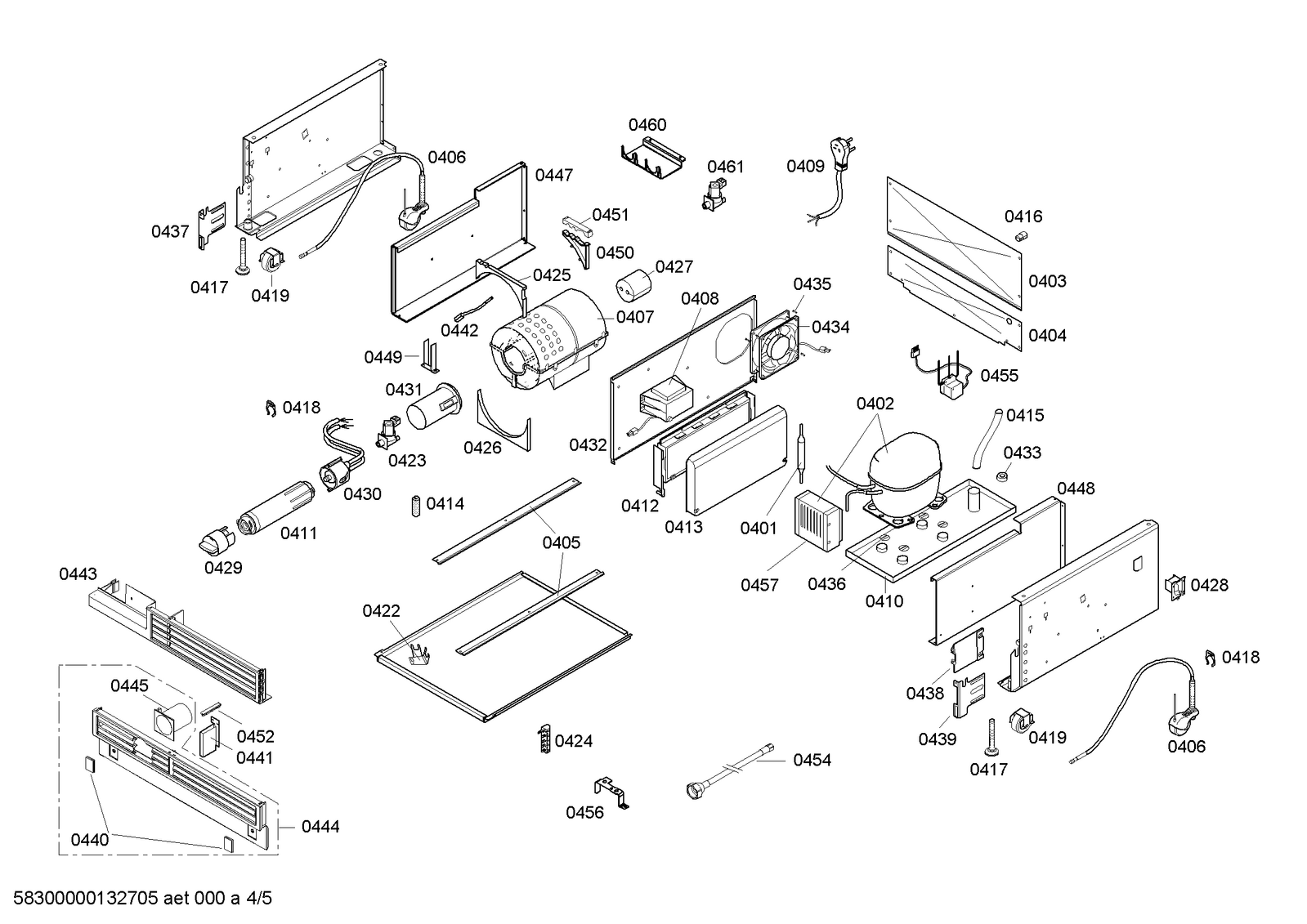 Genuine valve for Bosch Fridges & Freezers Suits FID24P30 FIN18P30