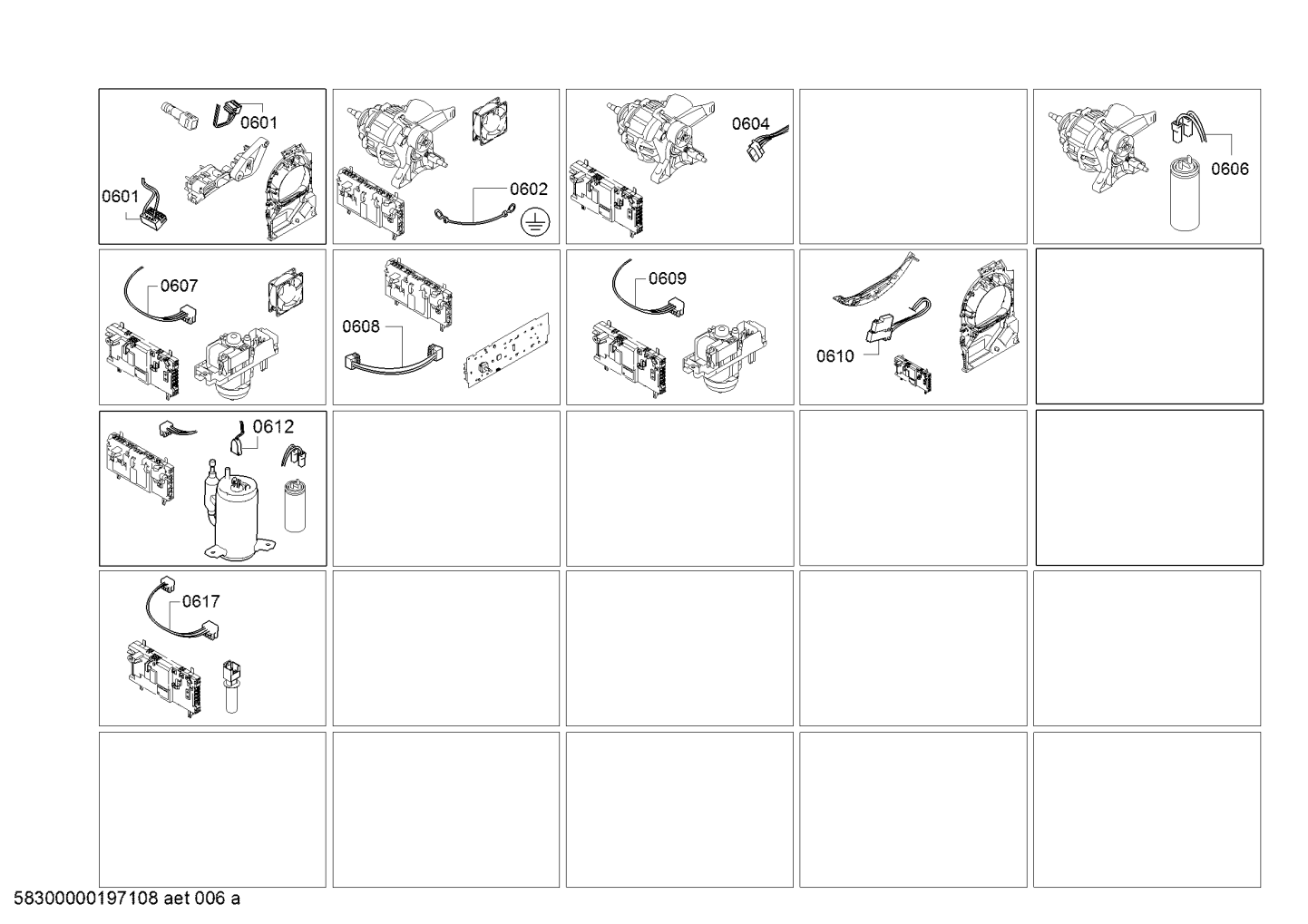 Genuine electrode for BOSCH Heat pump tumble dryer. Suits WTH84000GB