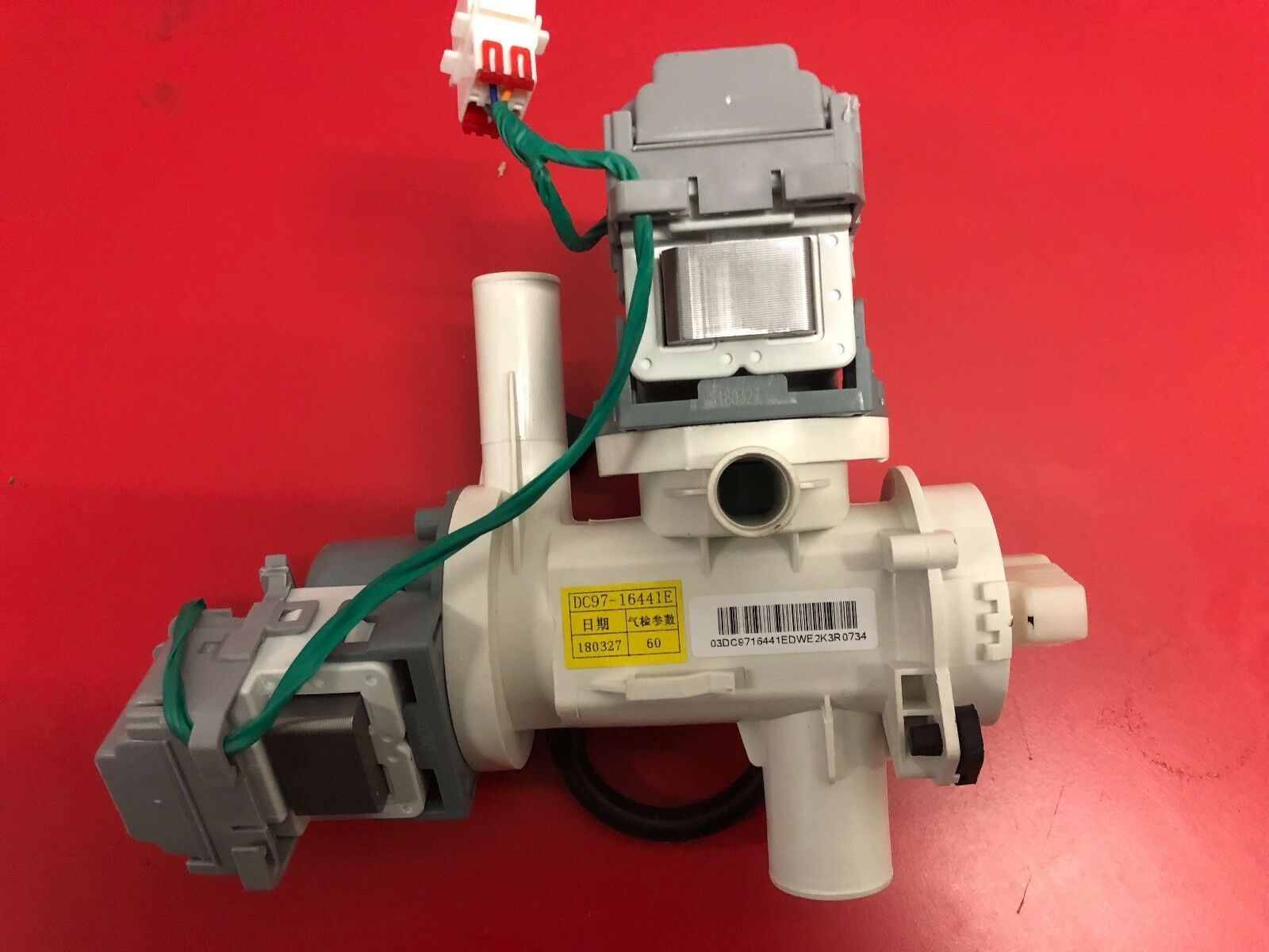 GENUINE SAMSUNG WASHING MACHINE DRAIN PUMP DC9715379 D OR C