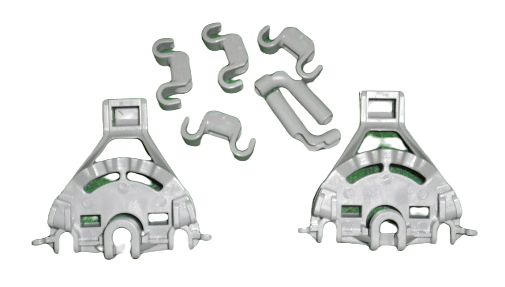 Dishwasher Lower Basket Rack Brackets & Clips (Pkt 8) For Bosch