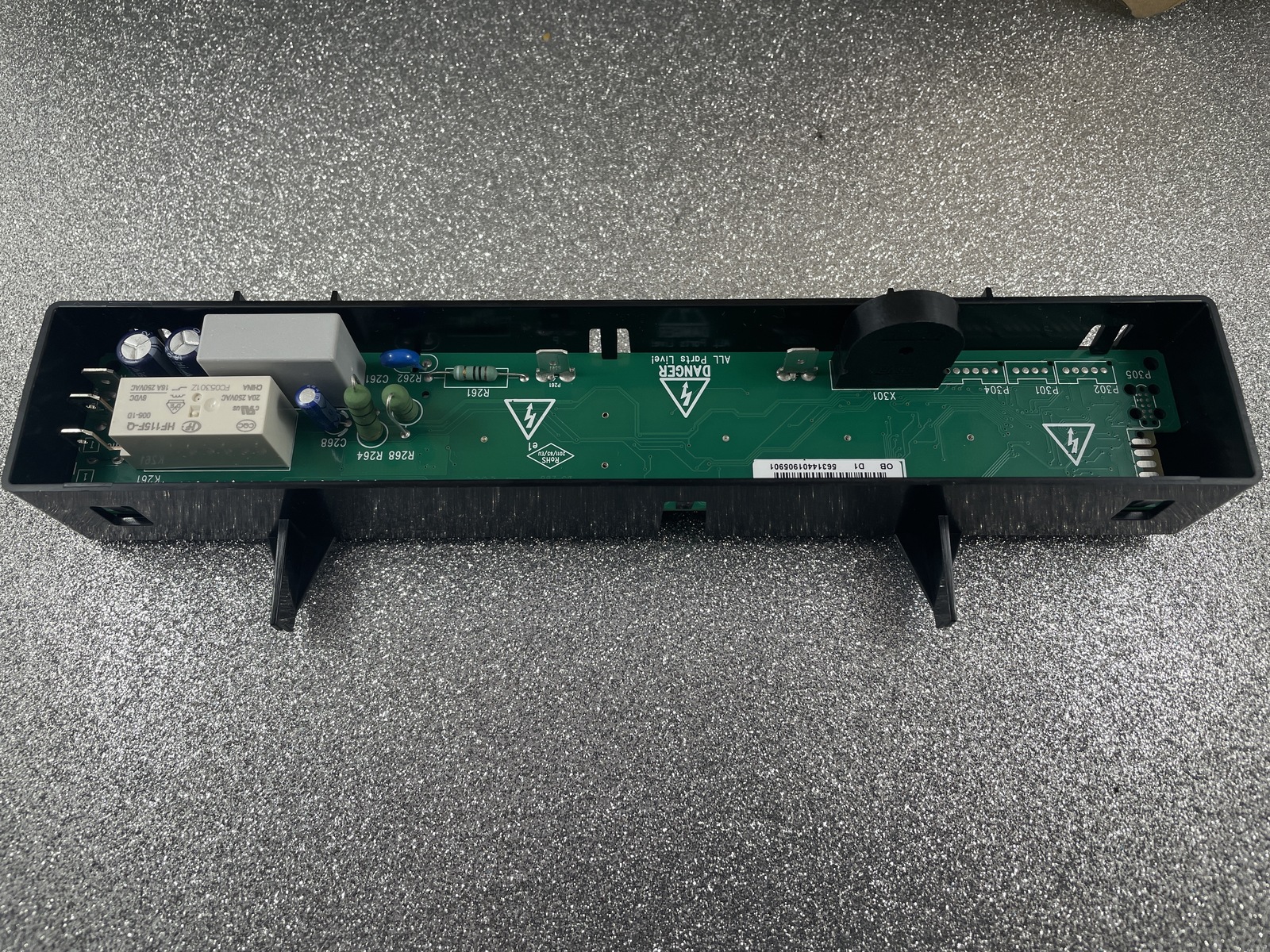 GENUINE FISHER & PAYKEL OVEN CLOCK5 BUTTONOB60SCVMX1 SPARE PART NO 562680P