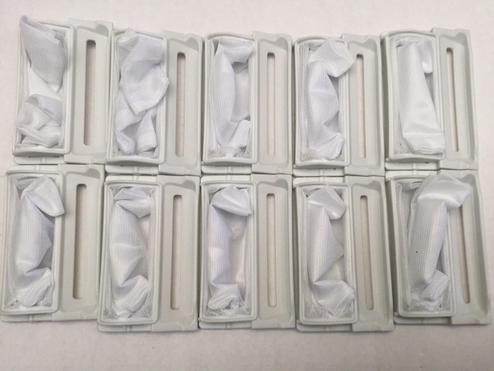 10 x LG Fuzzy Logic Washing Machine Lint Filter Bag 10x6