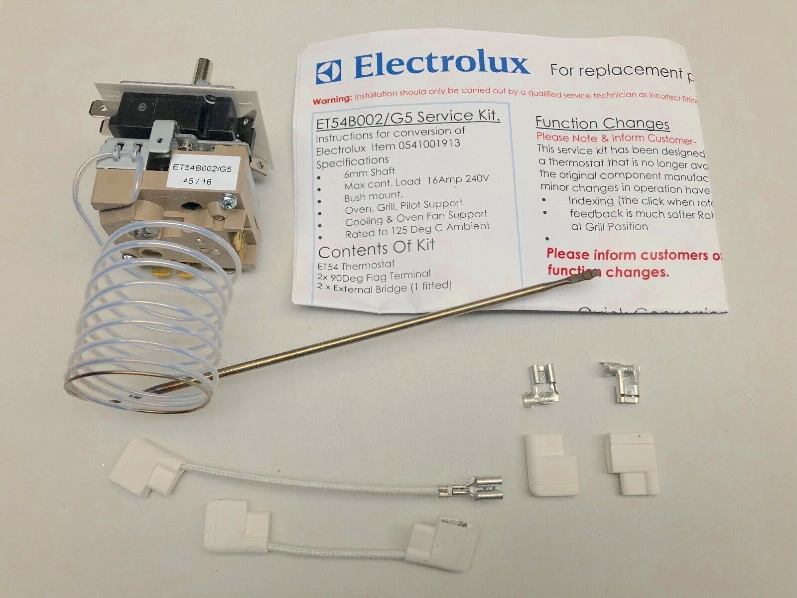 Simpson Stove Oven Temperature Thermostat Control 61F813W 62F841WN*27