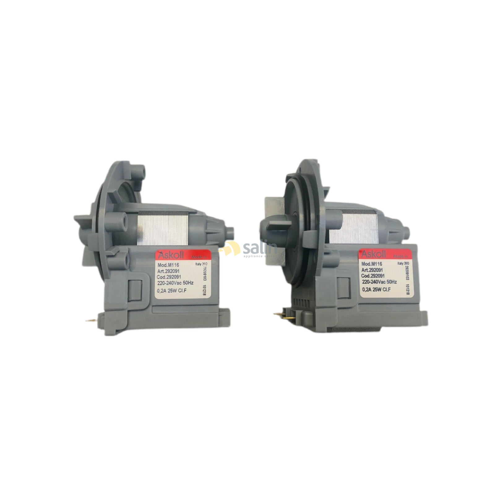 2x LG Washing Machine Water Drain PumpSuits LG WD14030FD (F1403RDS3