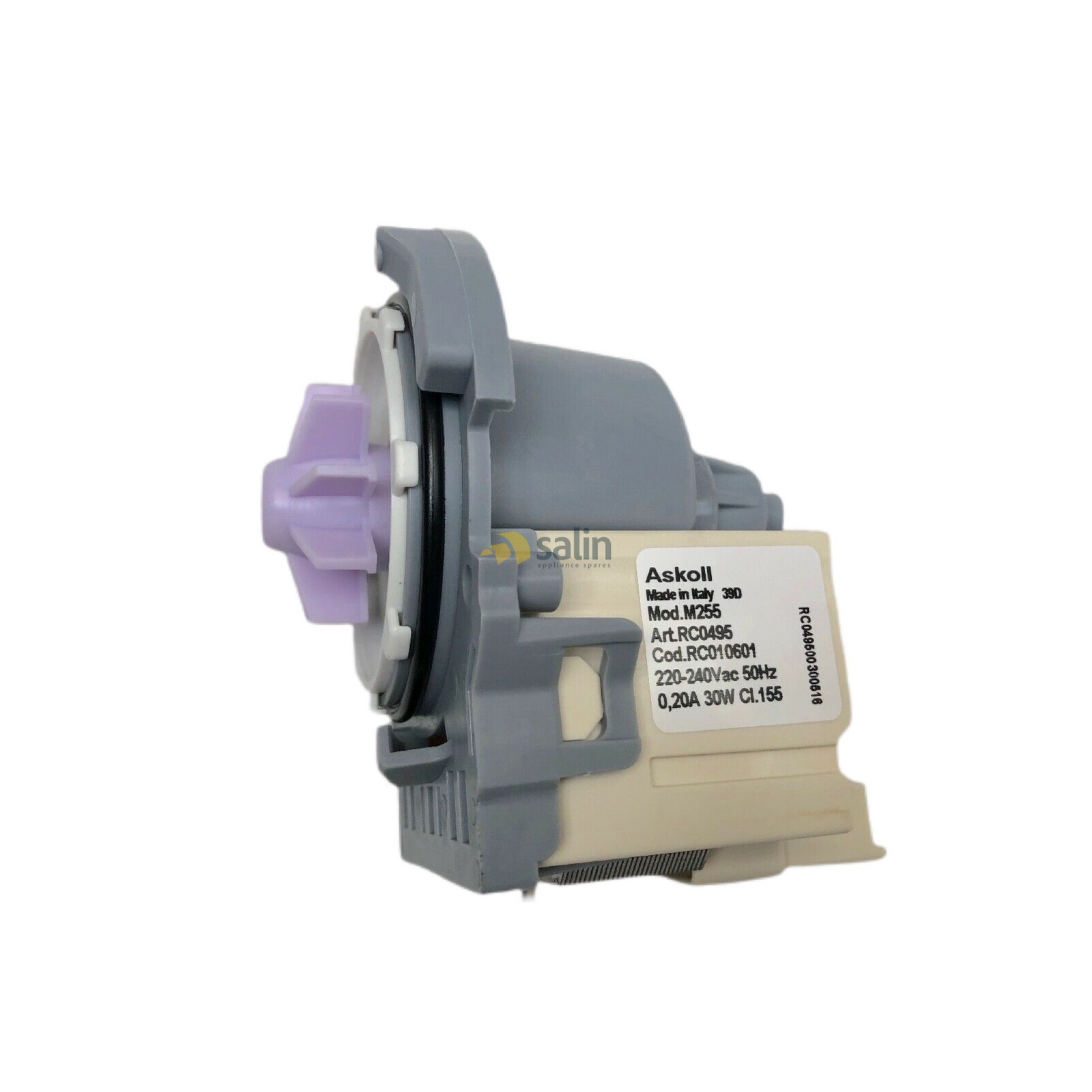 Genuine Smeg Dishwasher Water Drain Pump|Suits: Smeg DWA3148W