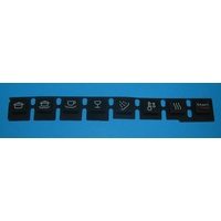 Asko 193935 PUSHBUTTONS 954 ONE ROW SQUARE spare part
