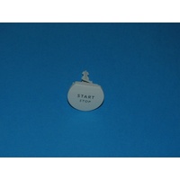 Asko 210245 TRYCKNAPP START / STOP HVID spare part