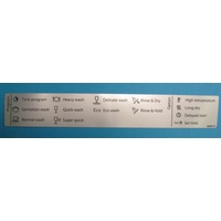 Asko 468410 PROGRAM LABEL ASKO D5540 EN spare part