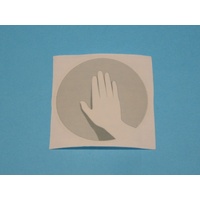 Asko 500553 INFO LABEL DOOR OPENING spare part