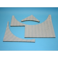 Asko 671771 SOUND INSULATION FRT PANEL WM-75/85 ASSY spare part