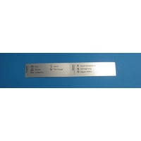 Asko 700295 PROGRAM LABEL ASKO D5430 FR spare part