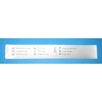 Asko 704680 PROGRAM LABEL ASKO D5430 AUT NL spare part