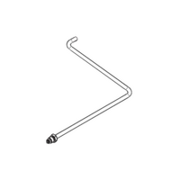 AEG Genuine Pipe Rear S-rap Left For AEG HG60FX Spare Part No: 102786 spare part