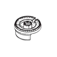 AEG Genuine Burner Wok For AEG 95600373300 Spare Part No: 103421 spare part