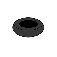 AEG Genuine Grommet Gasket Seal Knobs For AEG 956002210 Spare Part No: 204097 spare part