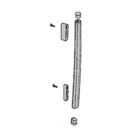 AEG Genuine Handle Door Assembly Freezer For AEG WBM5104SB-R Spare Part No: 1456225 spare part
