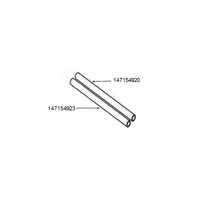 AEG Genuine Hose & Clamp For Solenoid Valve Right For AEG EWF12753 Spare Part No: 147154920 spare part