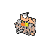 AEG Genuine Switch Electronic +10 Position For AEG EVEP614SC Spare Part No: 387454201 spare part