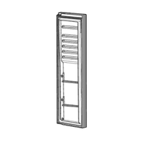 AEG Genuine Door Food Compartment Silver For AEG WSE6870SA Spare Part No: 890154350 spare part