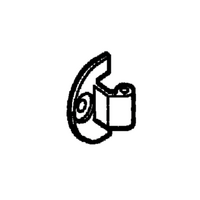 AEG Genuine Hinge Door Hx4c For AEG T58800 Spare Part No: 1254454000 spare part