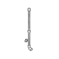AEG Genuine Hose Discharge Install Column For AEG 91163624300 Spare Part No: 1527820102 spare part