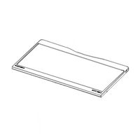 AEG Genuine Cover Crisper Vegetable Case Assembly For AEG WHE7670SA Spare Part No: 3001439300 spare part