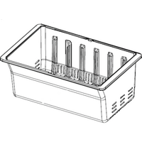 AEG Genuine Bin Drawer Freezer Large For AEG WHE7670SA Spare Part No: 3011199300 spare part