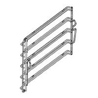AEG Genuine Rack Shelf Right Hand Steam For AEG 94418580901 Spare Part No: 3878559016 spare part