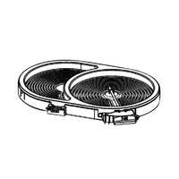 AEG Genuine Element 3 Zone Dia 170mm X 265mm For AEG HK955070XB Spare Part No: 3890808243 spare part