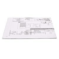 AEG Genuine Template Built In For AEG 91143445401 Spare Part No: 140002854671 spare part