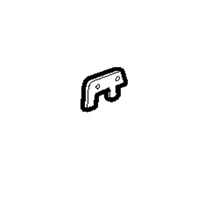 AEG Genuine Bumper Trim Top Pyro For AEG POR883W Spare Part No: 0589001040 spare part