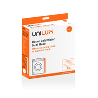 AEG Genuine Universal Hot or Cold Water Inlet Hose - 2m For AEG 91455063500 Dishwasher Spare Part No: ULX107 spare part
