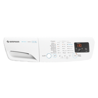 AEG Genuine Panel Control And Handle Printed For AEG SWF14843 Spare Part No: A01258113 spare part