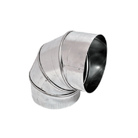 AEG Genuine Rangehood Ducting - 90 Degree Bend (200mm) For AEG ERC925SA Cooktop Spare Part No: AR200E spare part