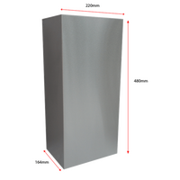 AEG Genuine Cover Upper Stainless Steel For AEG WRG630CS Spare Part No: RS60002 spare part