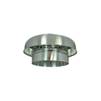 AEG Genuine Rangehood Ducting - Galvabond Rood Cowl (200mm) For AEG ERC925SA Cooktop Spare Part No: AR200RC spare part