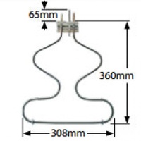 Universal Bake Element 5021H spare part