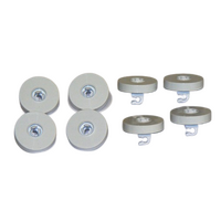 Fisher & Paykel Fisher and Paykel Dishwasher White Bottom Basket Roller 521423P spare part