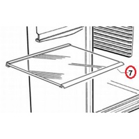 Fisher & Paykel Fisher and Paykel Fridge Glass Shelf 525mm Cabinet 813986 spare part