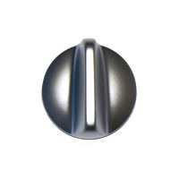 Fisher & Paykel Fisher and Paykel Satin Chrome Control Knob 531392 | CT2802 CT5602F CT560C spare part