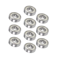 Accor QUALITY BRAND NEW | 10x R8ZZ Ball Bearings | 1/2x1-1/8x5/16" spare part