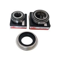 Accor QUALITY BRAND NEW | 1x Wheel Bearing Kit w/ Seals for Selected Kara Kar Double Axle Horse Float | LM67048/10 LM12749/10 spare part