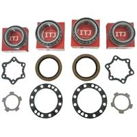 ITJ QUALITY BRAND NEW | 2x Front Wheel Bearing Kits to fit Toyota Hilux or Landcruiser | Japanese Made Bearings spare part