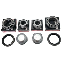 Accor QUALITY BRAND NEW | 2x Standard Trailer Wheel Bearing Kits with Dustcaps for Ford Axles L68149/10 and LM12749/10 spare part
